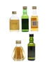Assorted Blended Scotch Whisky Ben Roland, Catto's, Something Special, Asda Highland Malt, William Lawson 5 x 5cl