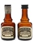 Bowmore De Luxe Bottled 1970s 2 x 4.7cl-5cl