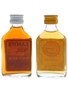 Lamb's & Lemon Hart Rum Bottled 1980s - United Rum Merchants 2 x 5cl / 40%