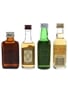 Assorted Blended Whisky Ballantine's, Chivas Regal, Cutty Sark & Pig's Nose 4 x 5cl