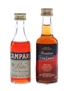 Campari & Cinzano  2 x 5cl