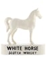 White Horse Scotch Whisky Ceramic Figurine Kelsboro Ware 22cm x 21xm