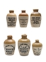 Assorted Scotch Whisky Ceramics  6 x 5cl