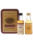 Glenmorangie Port Wood Finish & 10 Year Old Set Bottled 1990s 2 x 5cl