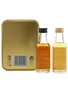 Glenmorangie Port Wood Finish & 10 Year Old Set Bottled 1990s 2 x 5cl