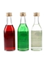 Haggipavlu Cherry Brandy, Peppermint, Triple Sec Liqueurs  3 x 5cl