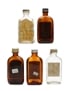 Assorted Blended Scotch Whisky Bottled 1960s 5 x 5cl