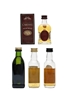 Cardhu, Fettercairn, Glenfiddich & Glen Moray  4 x 5cl / 40%