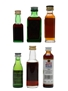 Assorted Liqueurs  6 x 2.3cl-5cl