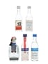 Assorted Greek Ouzo Butan, Kaloyannis, Ouzonis, Sans Rival, Tsantali 5 x 5cl