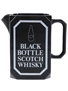 Black Bottle Water Jug Wade PDM 14cm Tall