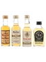 George Morton & Grey Rogers Blended Whisky Bottled 1980s 4 x 5cl
