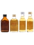 Grendel's & James Martin's Bottled 1980s 4 x 3.7cl-5cl