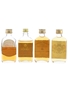 Assorted Blended Whisky Bottled 1970s 4 x 5cl / 40%
