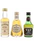 Bell's Islander, President & VAT 69 Bottled 1980s 3 x 5cl