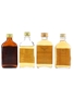 Abbot's Choice, Avonside, Beneagles & Jamie Stuart Bottled 1970s 4 x 5cl / 40%