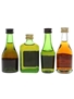 Augier, Gaston De Lagrange, Larsen & Renault Cognac Bottled 1970s 3 x 2.8cl-5cl