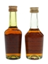 Hennessy 3 Star & Bras Arme Bottled 1970s 2 x 5cl / 40%