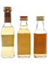 Glenmorangie 10 Year Old Bottled 1980s & 2000s 3 x 5cl / 40%