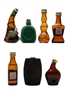 Assorted Italian Grappa Bernard, Candolini, Cinzano, Gambarotta, Mazetti d'Altavilla, Negroni, Stock 7 x 3cl-3.7cl