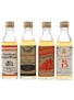Auchinloch, Eight Fellows, Skipper & Special Reserve Bottled 1980s 4 x 5cl / 40%