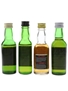 Old Court, Chequers, House Of Stuart & William Lawson's Bottled 1970s & 1980s 4 x 4.7cl-5cl