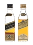 Johnnie Walker Black Label & Gold Label 12 Year Old & 15 Year Old 2 x 5cl / 43%