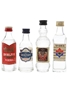 Borzoi, Dimitri, Eristoff & Rusaica Bottled 1980s 4 x 4cl-5cl