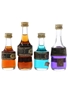 Marie Brizard Cacao, Parfait Amout & Peach Bottled 1970s 4 x 3cl-5cl
