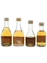 Beaupre & Napoleon Brandy Bottled 1970s & 1980s 4 x 5cl