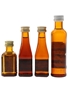 Cointreau, Cusenier & Suze Gentiane Bottled 1970s 4 x 3cl-5cl