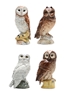 Beneagles Scottish Owls Decanters Royal Doulton 4 x 20cl / 40%