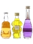 Apricot, Cobana & Parfait Amour  3 x 5cl