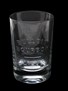 Bulleit Bourbon Glasses Frontier Whiskey 10.5cm Tall