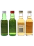 Cutty Sark, Famous Grouse & J & B  4 x 5cl / 40%