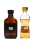 Catto's Miniatures Gold Label & De Luxe 2 x 5cl