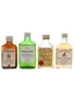 Buchanan's, Ballantine's, Famous grouse & Marston Thompson Bottled 1960s-1970s 4 x 5cl