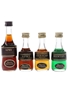 Marie Brizard Liqueurs Bottled 1970s-1980s 4 x 3cl-5cl