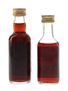 OVD Old Vatted Demerara Rum Bottled 1980s - George Morton 2 x 5cl / 40%