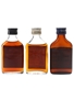 Captain Morgan, Myers's & Shipmate Bottled 1970s 3 x 5cl / 40%