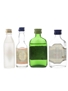Gilbey's, Plymouth, Squires & Whitehall Gin Bottled 1970s 4 x 5cl / 40%