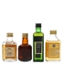 Grand Old Parr, Logan, Passport & White Horse Bottled 1970s & 1990s 4 x 5cl