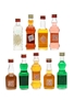 Assorted Fuentes Liqueurs  9 x 5cl