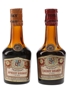 Trotosky Apricot & Cherry Brandy Bottled 1950s-1960s 2 x 5cl
