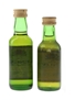 Glenlivet 12 Year Old Bottled 1980s 2 x 4.7cl-5cl / 43%