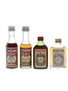 Cinzano & Martini Bottled 1970s 4 x 5cl