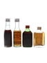 Cinzano & Martini Bottled 1970s 4 x 5cl