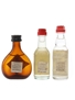 Bocchino, Al Miele & Tenerelli Grappa Bottled 1980s 3 x 2.5cl-2.7cl