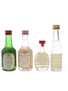 Assorted Eaux De Vie & Liqueurs Bertrand, Hoppe & Le Bon Pere William 4 x 3cl-5cl