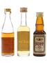 Der Gute Pott, Diekirch & Kapt'n Lu Bottled 1980s 3 x 4cl-4.5cl